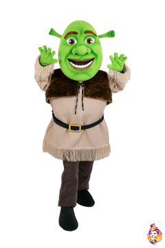 Green Orc Mascot Costume