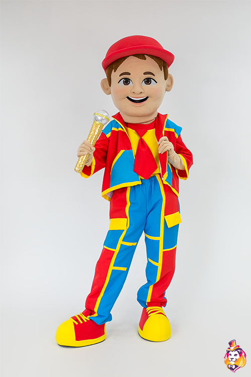 Boy Rapper Mascot Costume