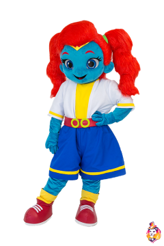 Girl Raya Mascot Costume