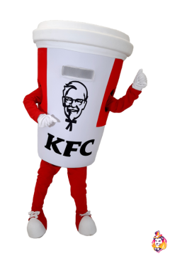 Go-cup Break Mascot Costume