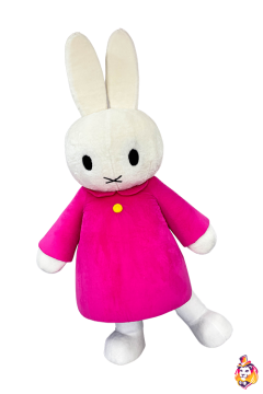 White bunnylet Mascot Costume