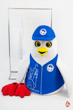 White Pigeon Mascot Costume