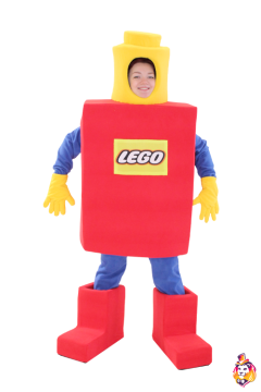 Little man Red Mascot Costume