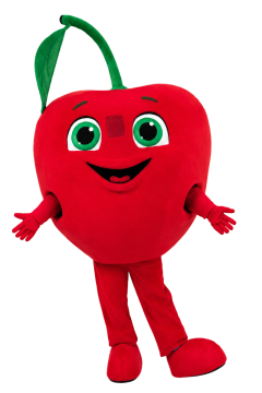 Cherry Mascot Costume