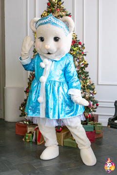 Snow Maiden Blue costume for Mascot