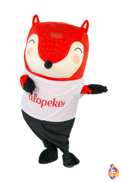 Fox Alopeke Mascot Costume